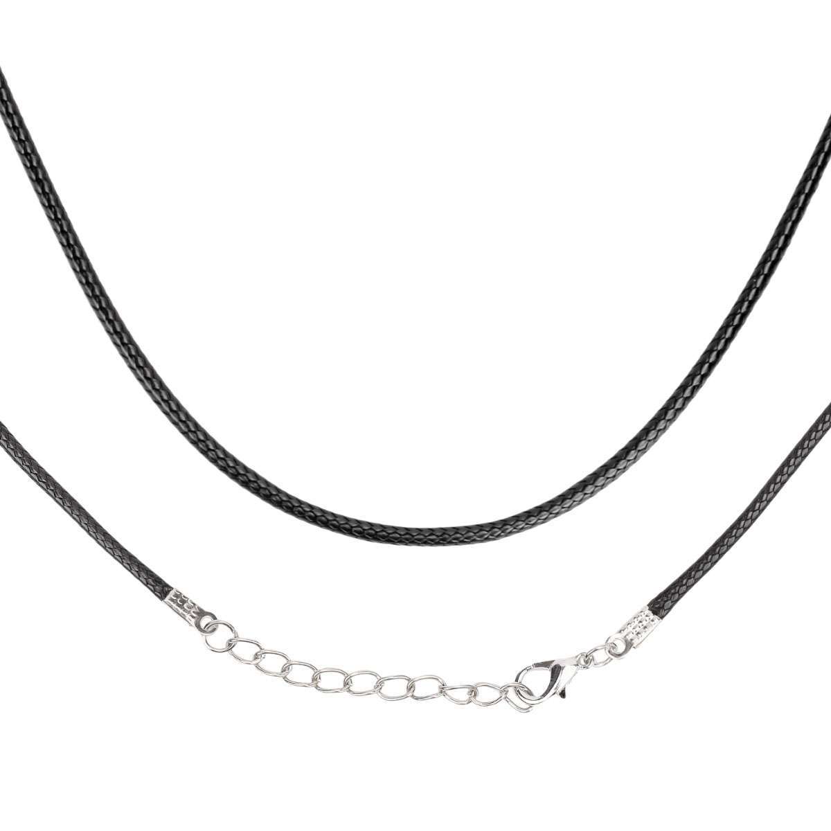 10/40pcs 19” Leather String Charms Necklace Cords Wholesale Rope Bulk Lot Cords