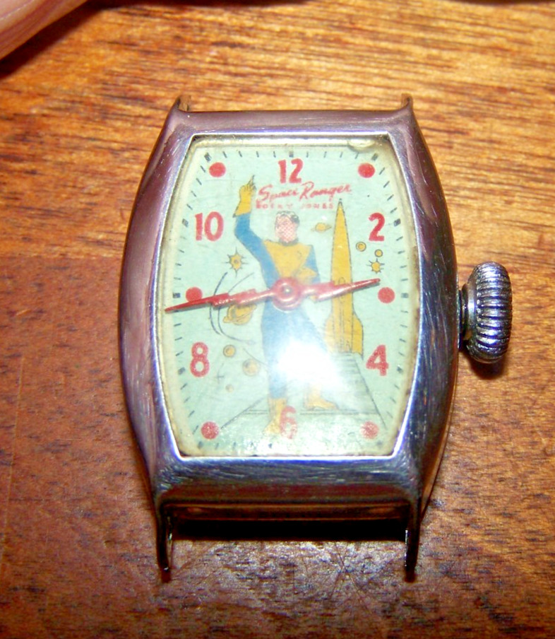 SPACE RANGER ROCKY JONES WRIST WATCH 1950’S