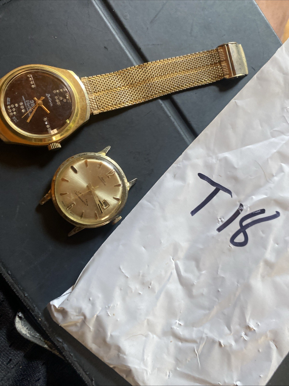 Vintage Lot Bolivia Electra 360 Mechanical Watch & Ultrathin Presidential T18