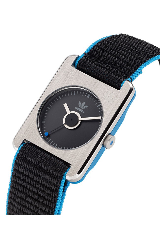 ADIDAS RETRO POP ONE AOST22534 Black Fabric OFFICIAL Watch