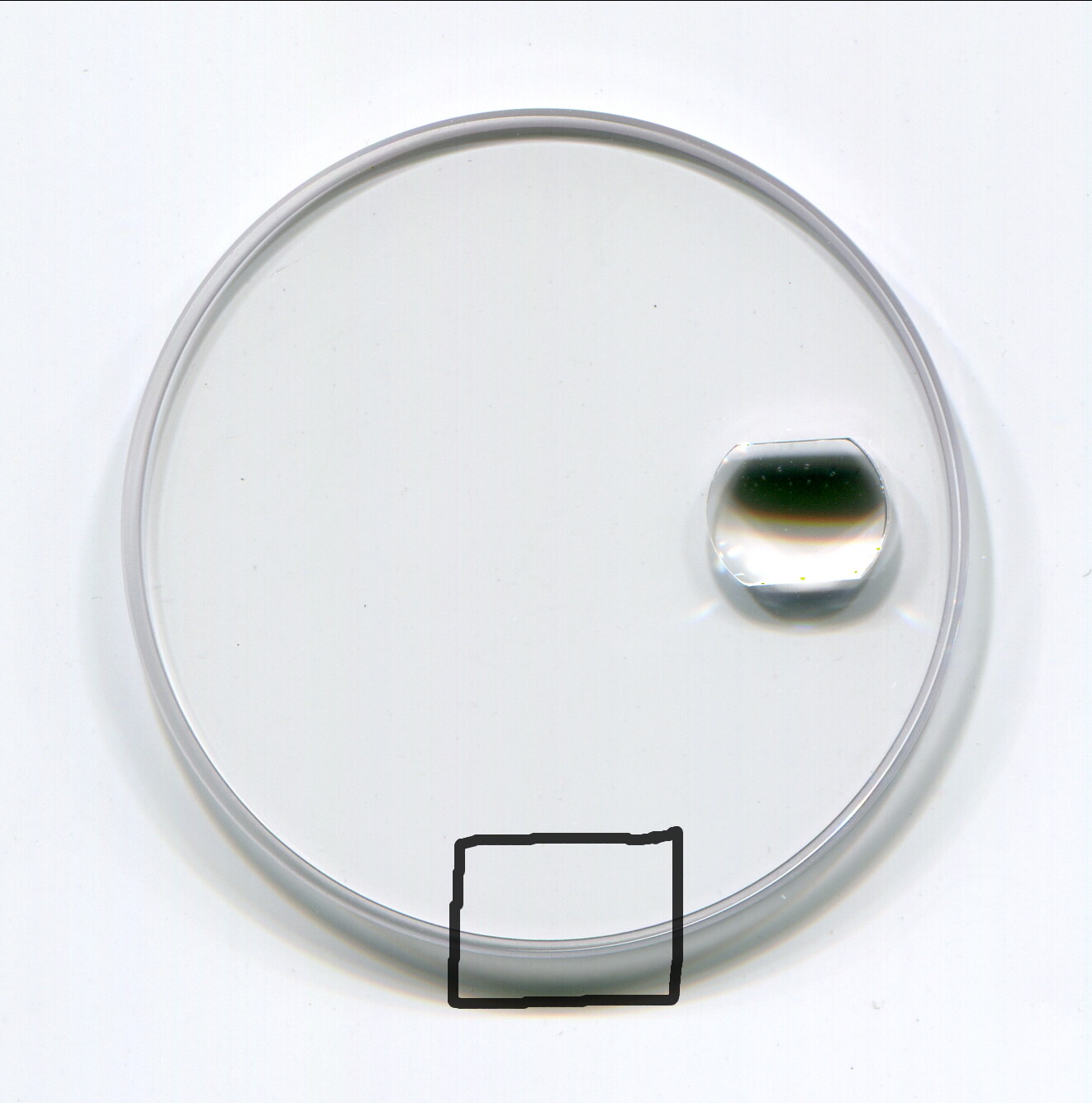 “Clark” Sapphire crystal for Rolex 25- 318-C 25-318C L., E., A R