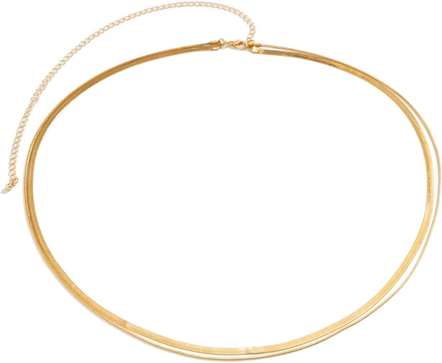 Women Bikini Double Thin Waist Chain Jewelry Summer Beach Multi-Layer Body Belly