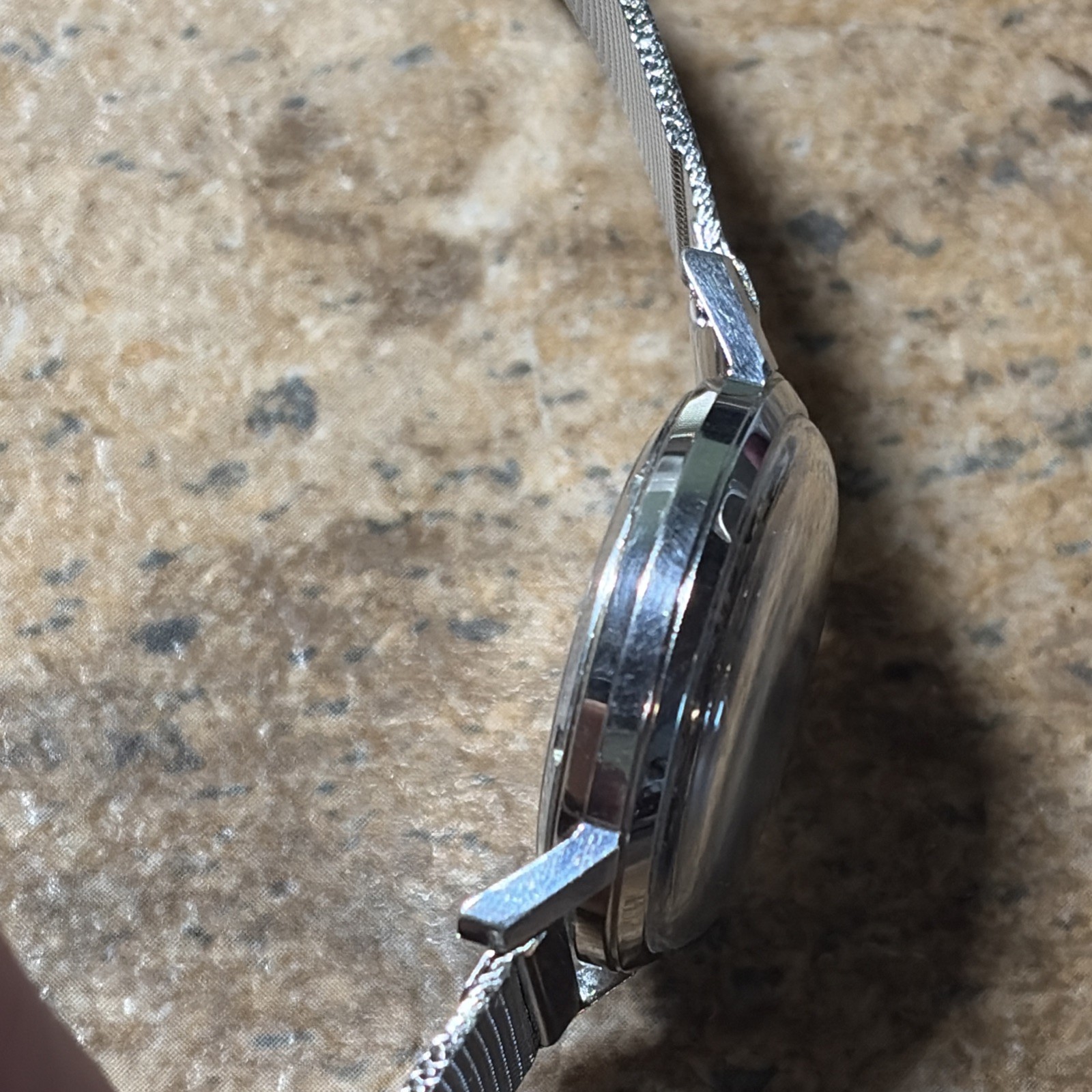 Vtg BULOVA Sea King Men’s Automatic 11 ANACD Watch Date Blue dial (Repair) READ