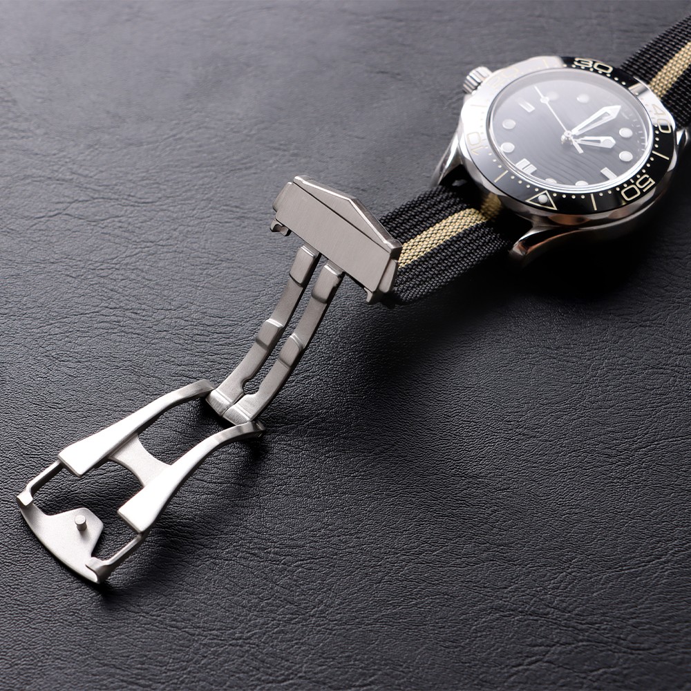20mm Premium Nylon Canvas Woven Watch Strap Band Universal Replacement Strap