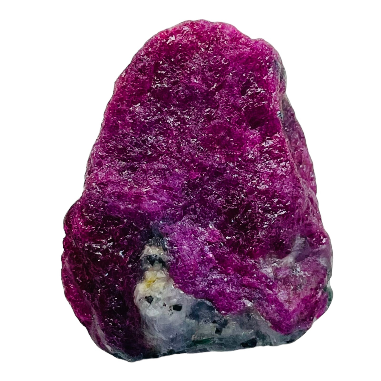 148.80 Cts Unheated Natural Ruby Rough 36x28mm Stunning Red Huge Gemstone