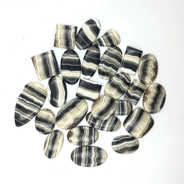 Quality Zebra Onyx Gemstone Cabochon Fancy Gemstone Jewelry Making 71318