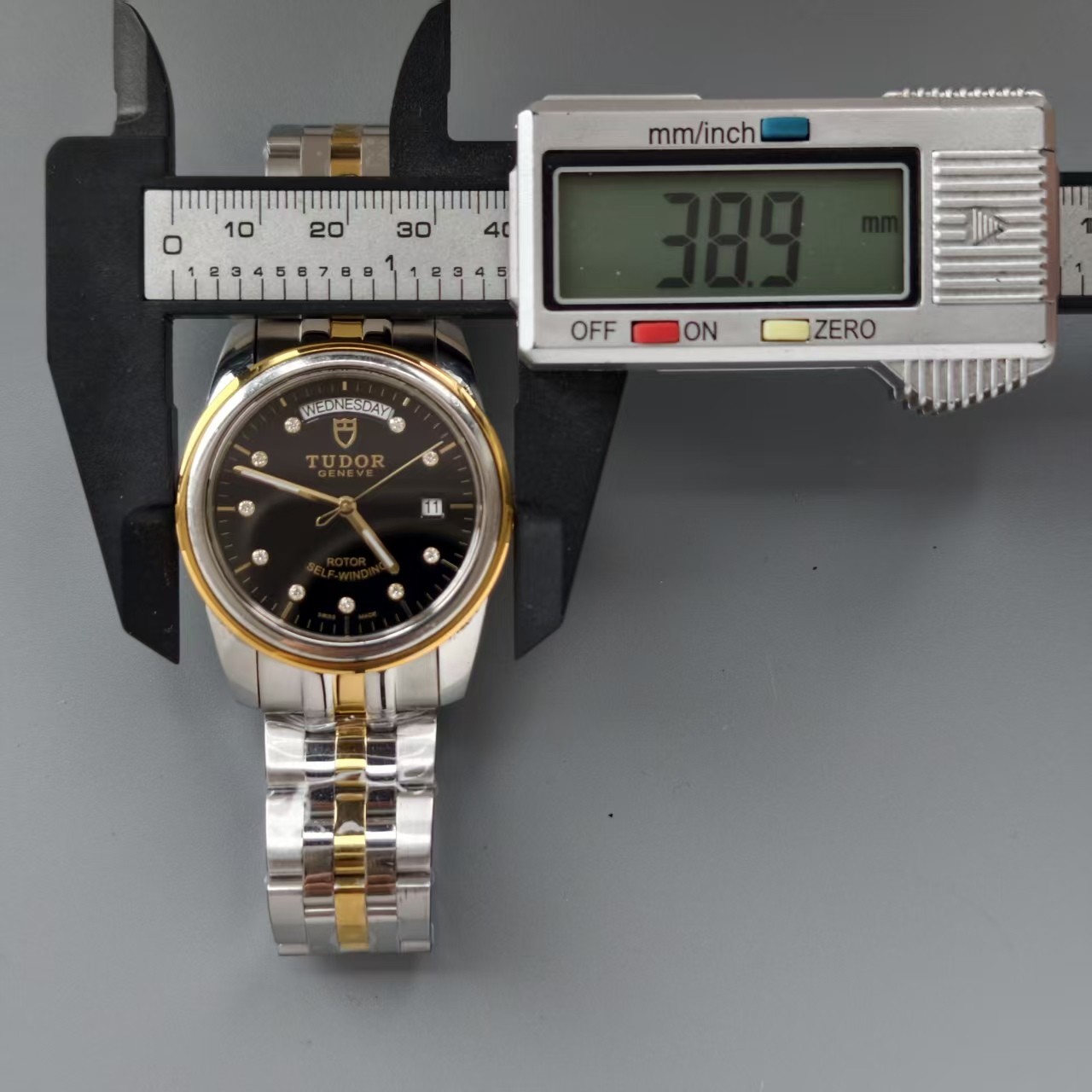 Tudor Black Dial Glamour M56003-0008 Men’s Watch Automatic 39mm Date