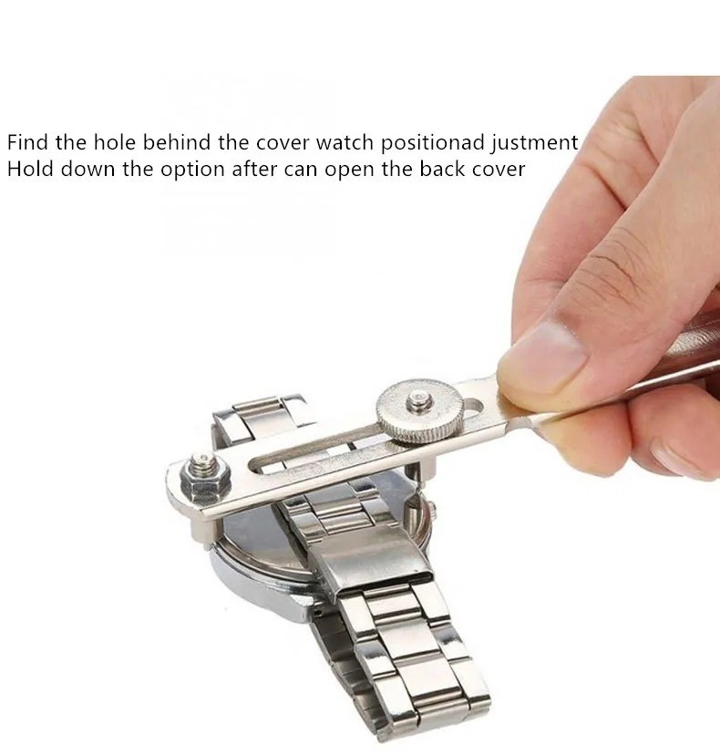 Watch Back Case Opener Repair Tool Kit Battery Cover Remover 1 Pc