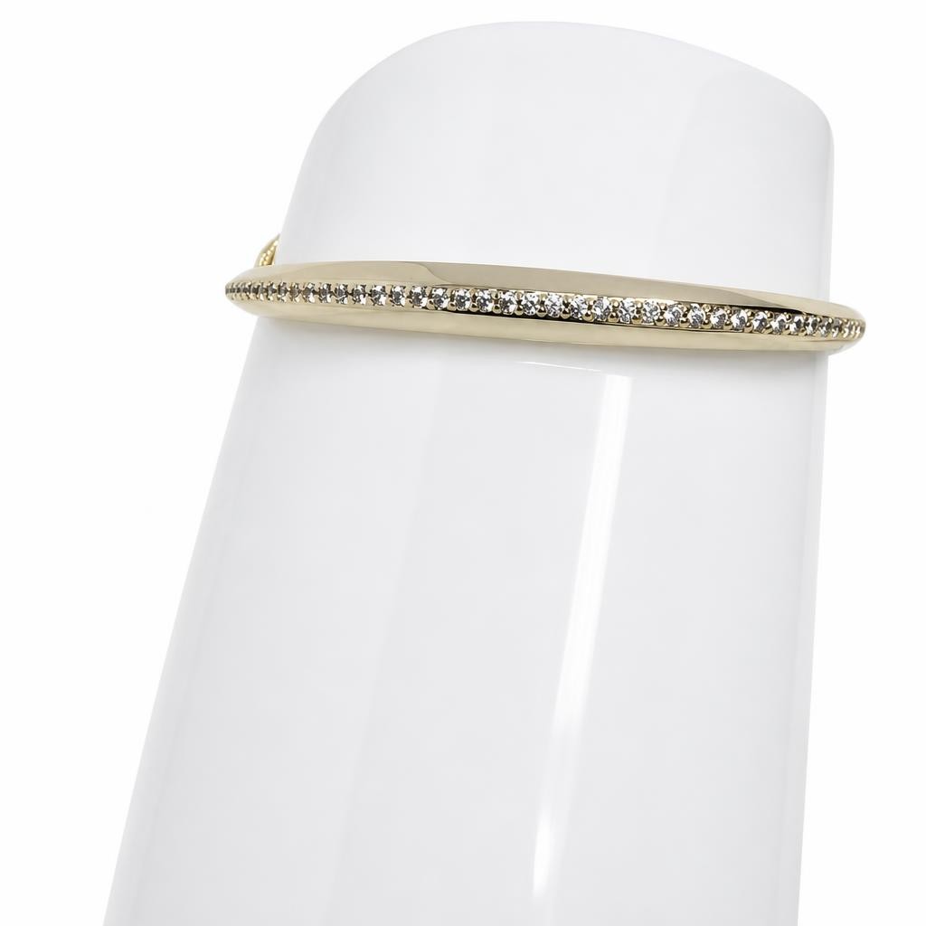 Kendra Scott CZ Slide Bracelet OTT Lux Gold Metal – New