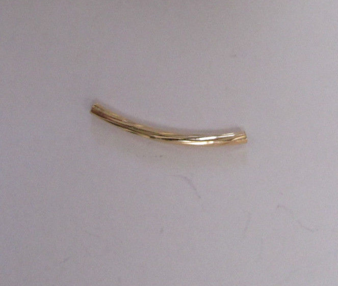 Diamond Cut Goldfilled Curb Bar Spacer Pendant! Jewelry Supplies Wholesale Lots