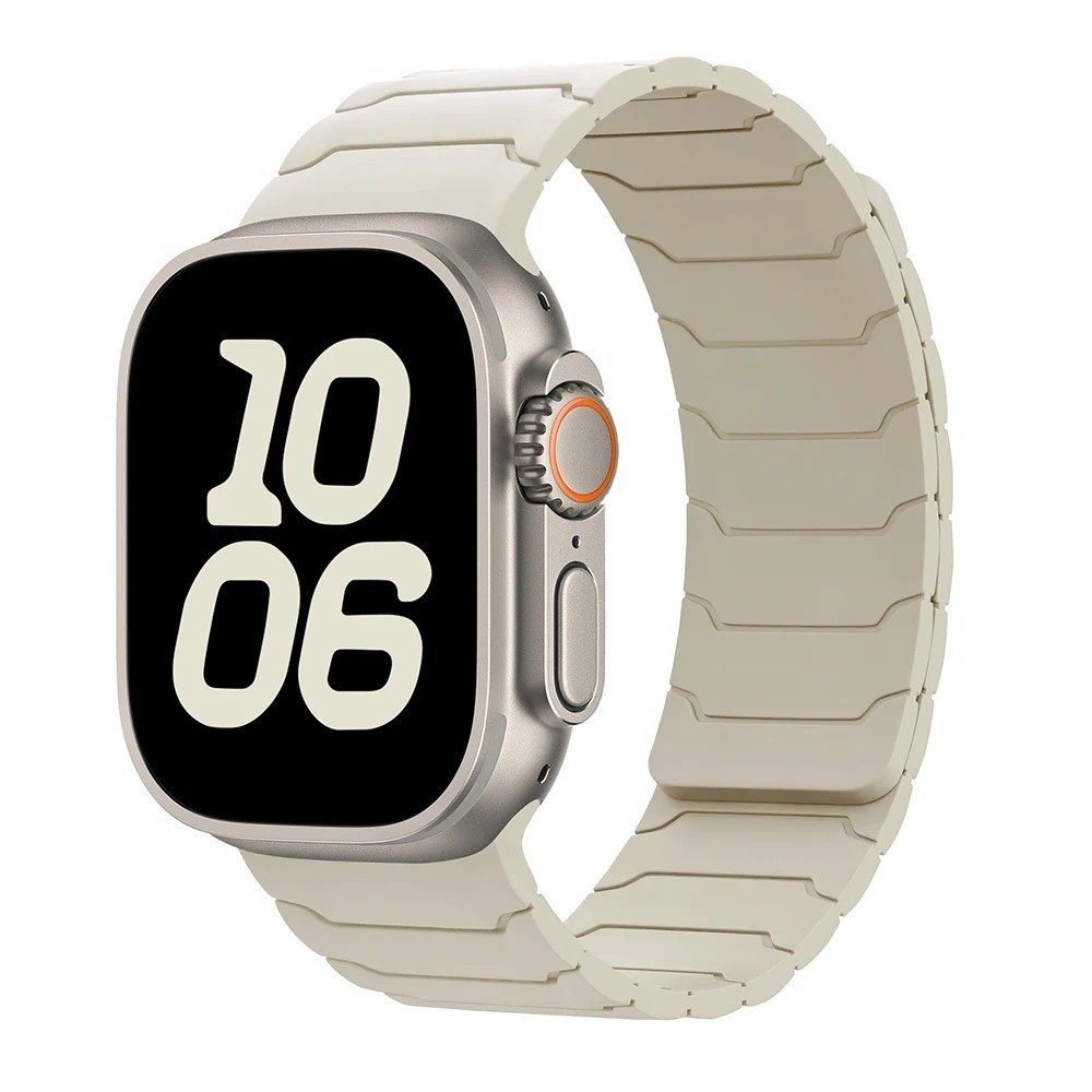 Magnetic Strap For iWatch Ultra 2 Series 10 9 8 7 SE 6 5 Silicone iWatch Band