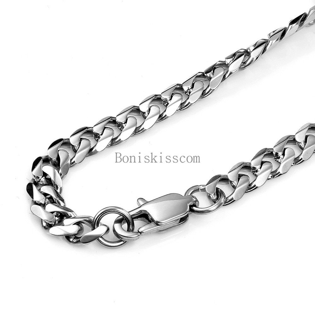 Silver Tone Stainless Steel Infinity Braided Chain Bangle Bracelet Women’s Gift