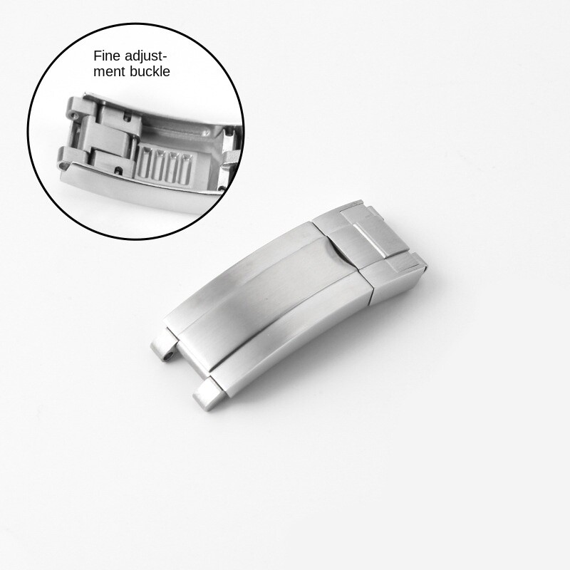 High Quality Stainless Steel Clasp Metal Watch Buckle Folding Clasp 9*9mm
