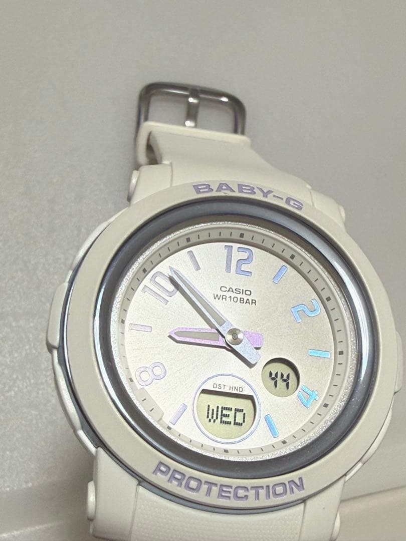 CASIO BABY-G BGA 290DR White Excellent Condition