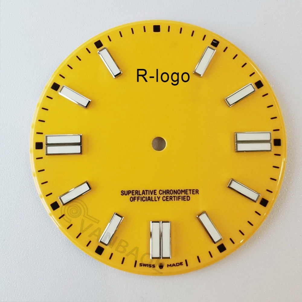 Watch Dial For R labor-consuming constant 124300 114300 126000 116300 Parts