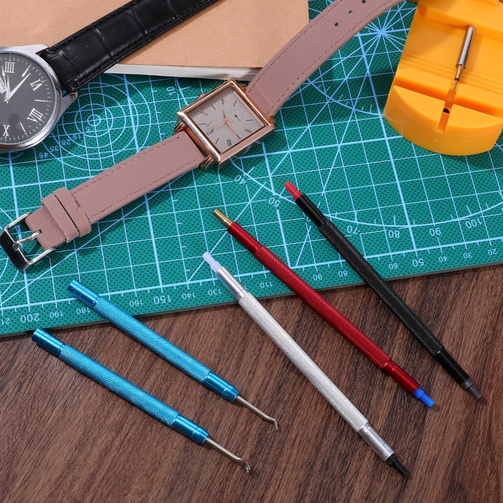 5 Pcs Watch Hands Repair Tool Kit, Stainless Steel Watch Hand Setting Tool, P…
