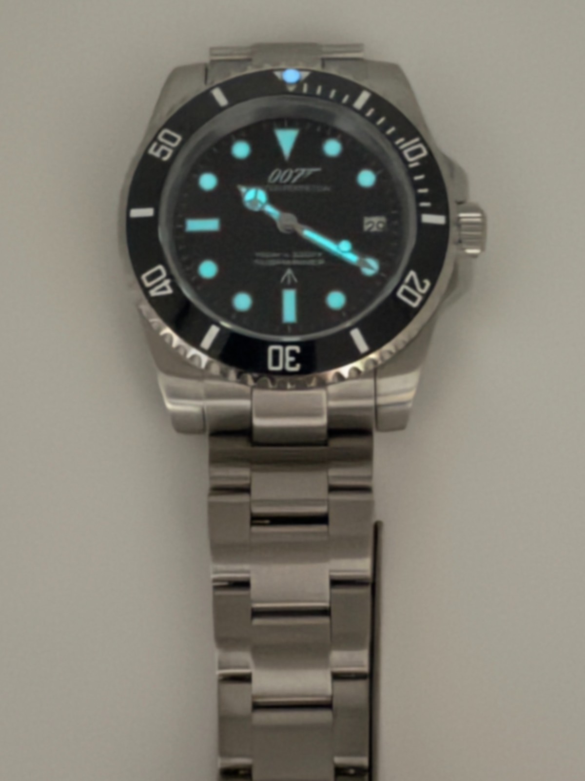 James Bond 007 BOND ‘Goldfinger’ Seiko NH35 Automatic Movement Watch Black