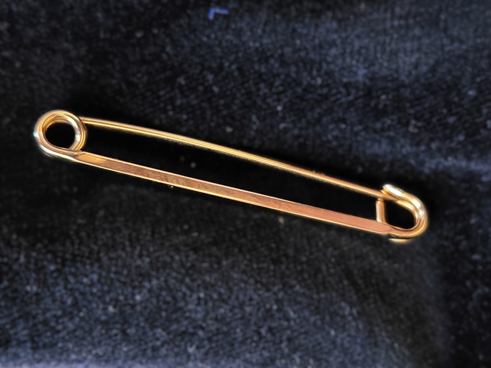 Vintage 1960-1970 Gold-plated Men’s TIE TACK / Tie Clip by SWANK – b1308
