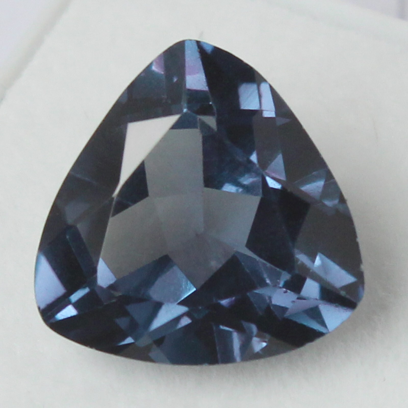 Certified 7.00 Ct+Brazil Alexandrite Natural 12×12 mm Trillion Cut Stunning Gems