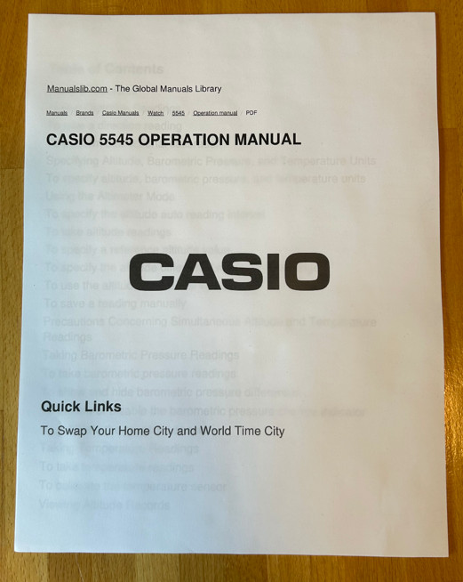 Casio Pro Trek PRG-650-1 Digital Solar Outdoor Watch Orig. Price $385