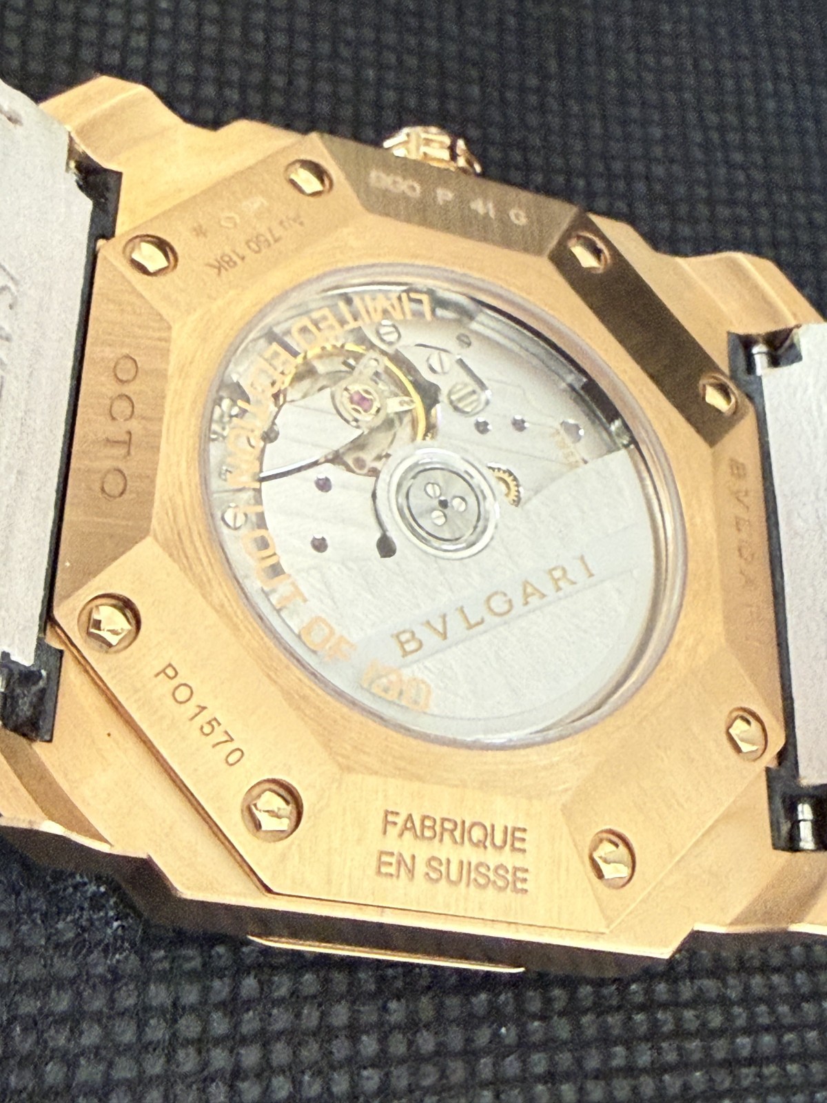 BVLGARI OCTO Solotempo “Criollo” REF. 102250 LIMITED to 130 pieces