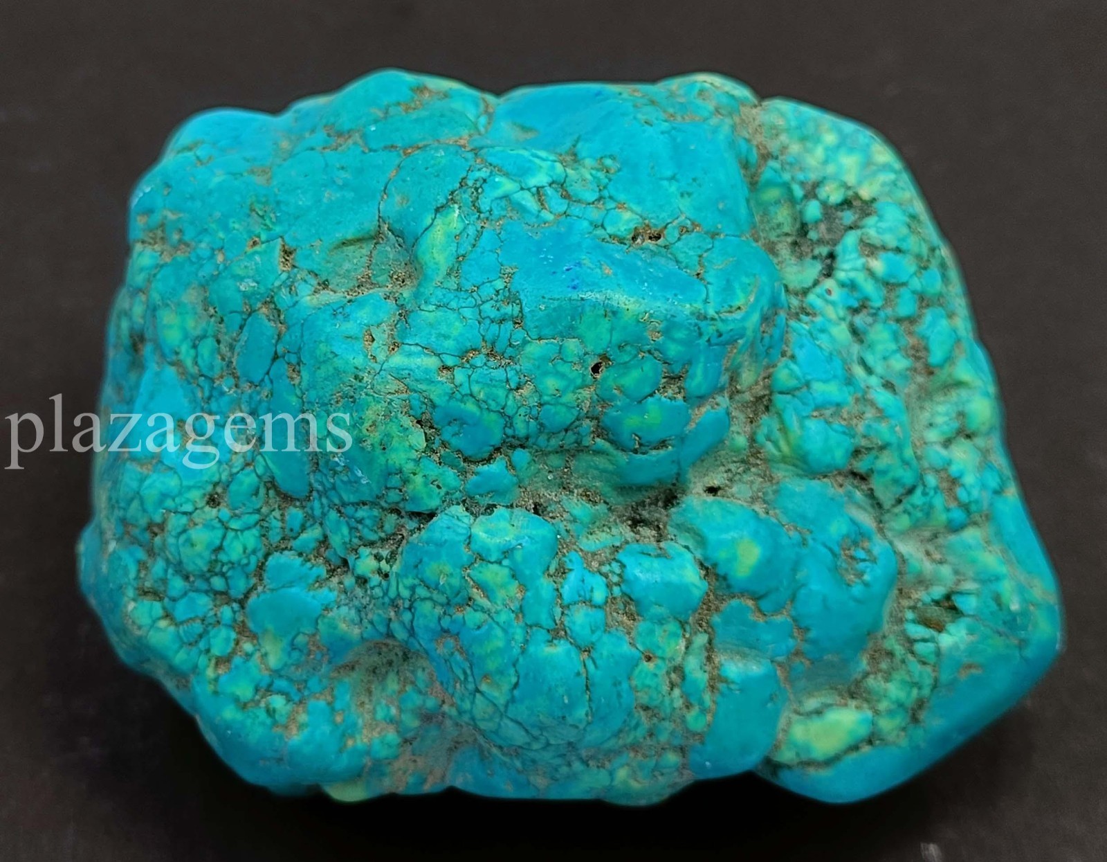3542Ct Natural Sky Blue Turquoise EGL Certified Tumble Rough Loose Gemstone 5ARO