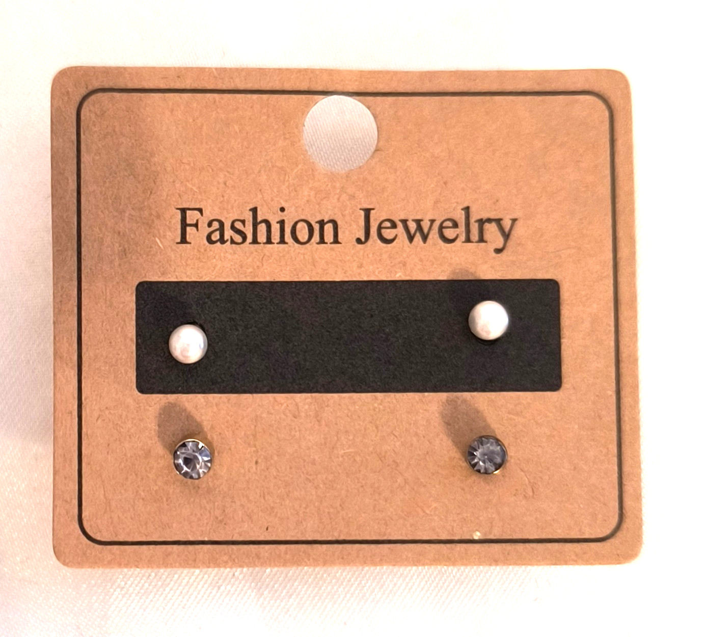 New Fashion Jewelry 2 Girls Petite Stud/Post Earrings Imitation Pearls Crystals