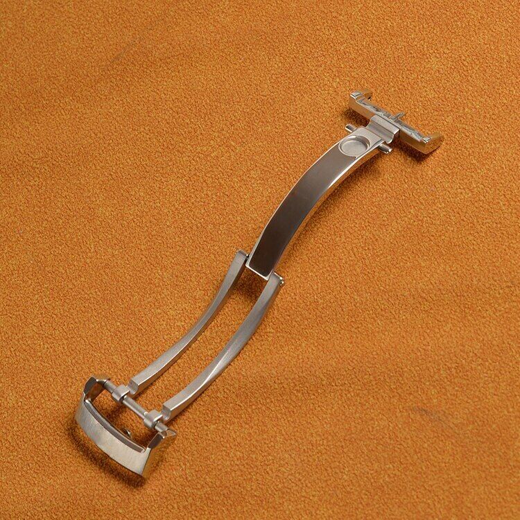 18mm Top Quality SS Depolyment Buckle Clasp For Glashutte Watch Band Strap Tool