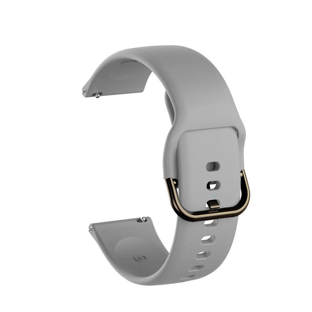 For Samsung Galaxy Watch 3 41mm Active 2 40mm 44mm Silicone 20mm Soft Band Strap