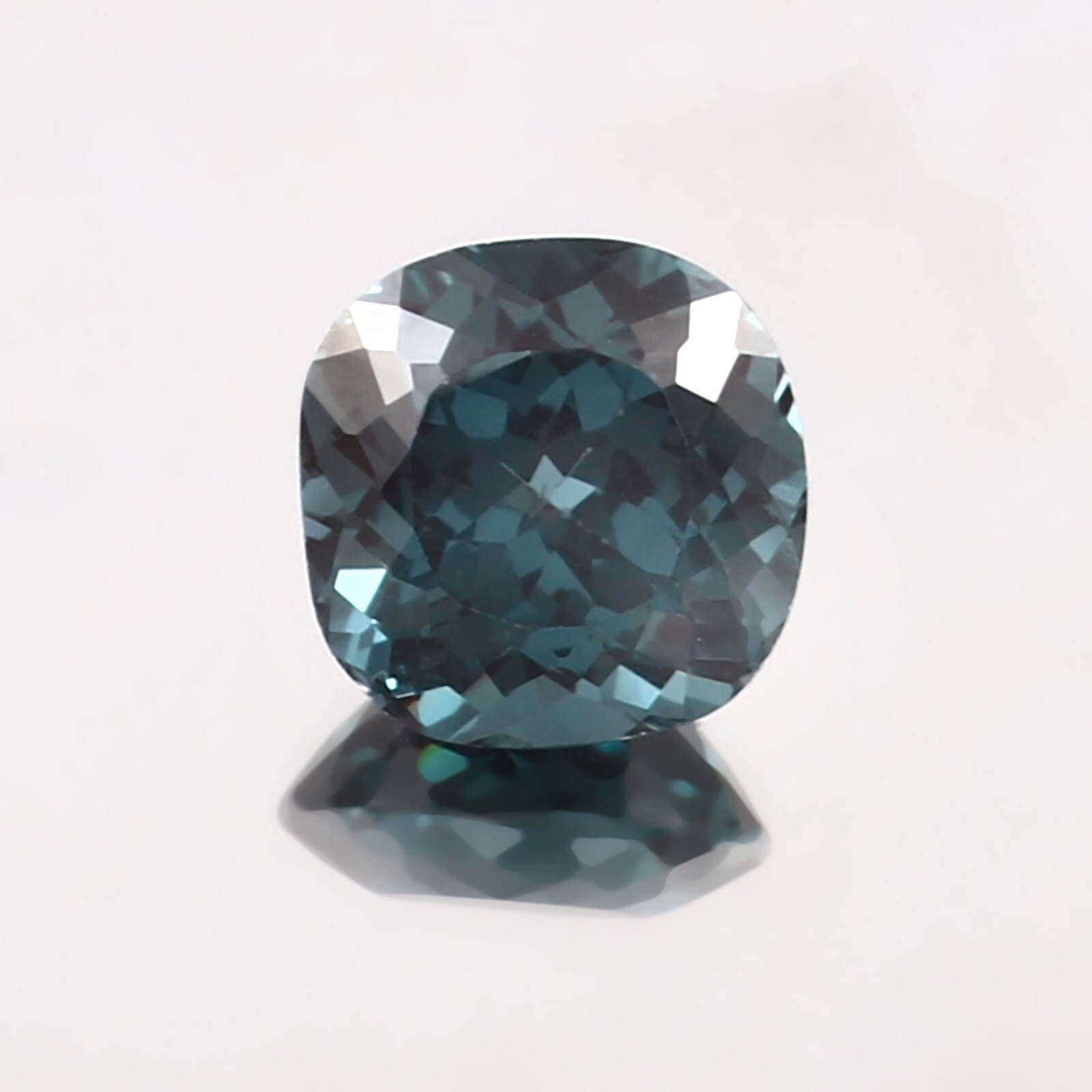 AAA 11.50 MM Natural Flawless Blue Green Tourmaline Cushion Loose Gemstone Cut