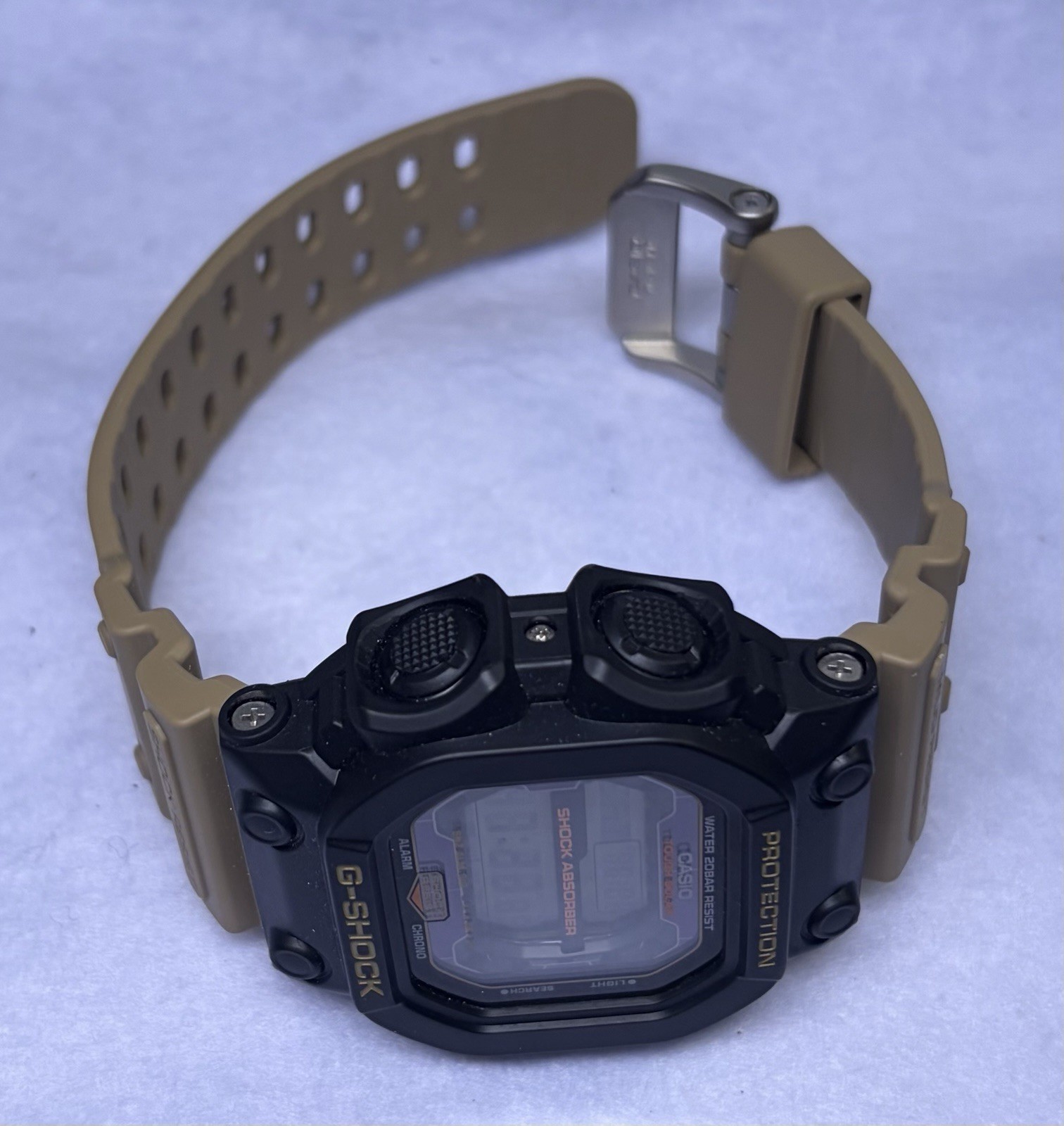 Casio G-Shock GX-56TU-1A5 King Tough Solar Black Tan Box Papers