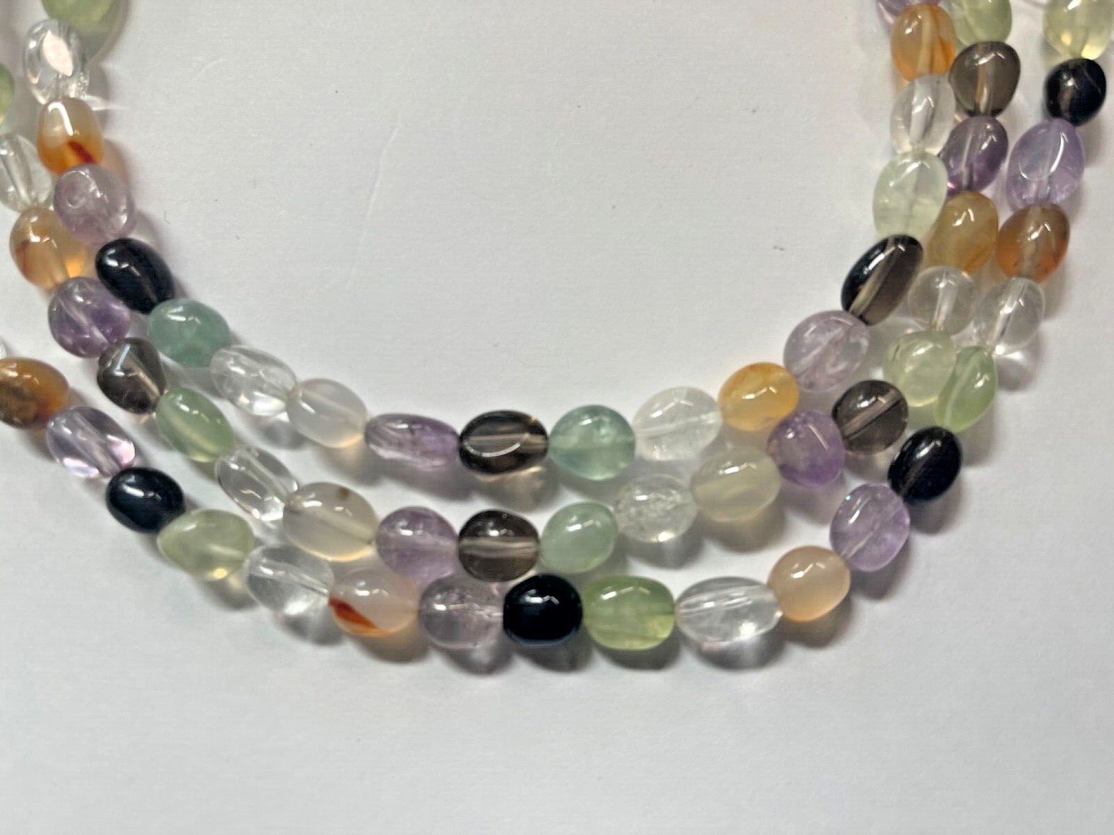 THREE (3) STRANDS 16″ OVAL SMOOTH BRAZIL MIX NUGGETS 10X8 MM BELOW WHOLESALE!!!