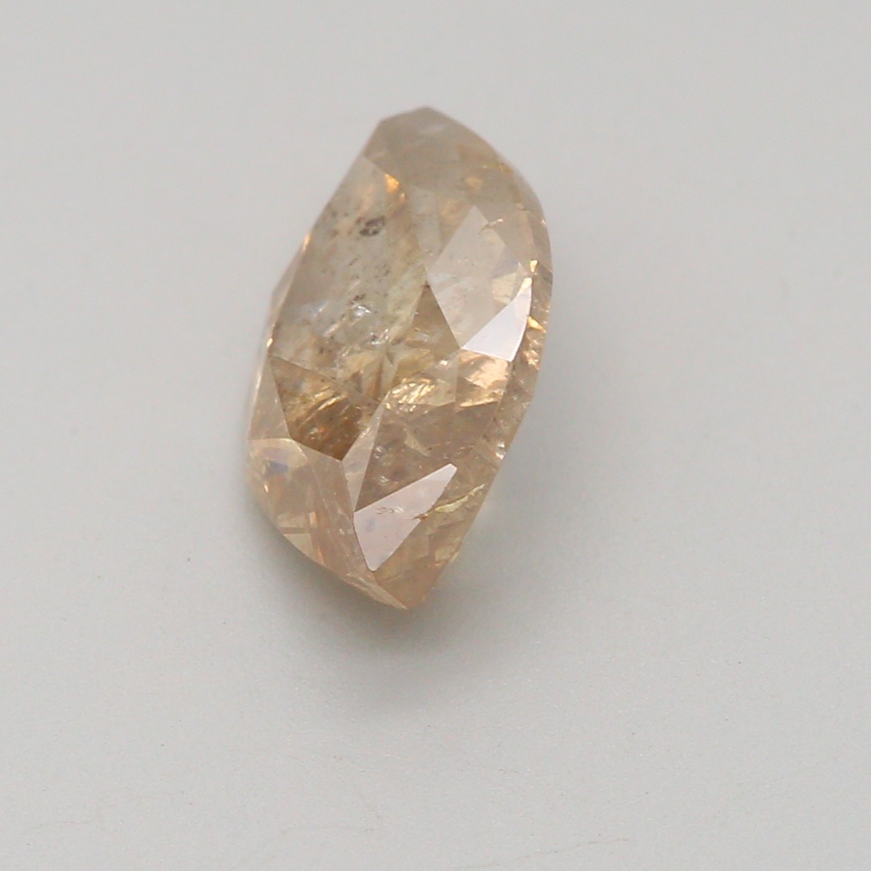 fancy light brown marquise shape loose diamond