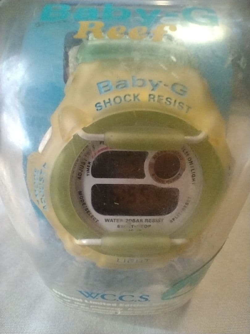 CASIO BABY-G WCCS Limited Edition, almost unused.