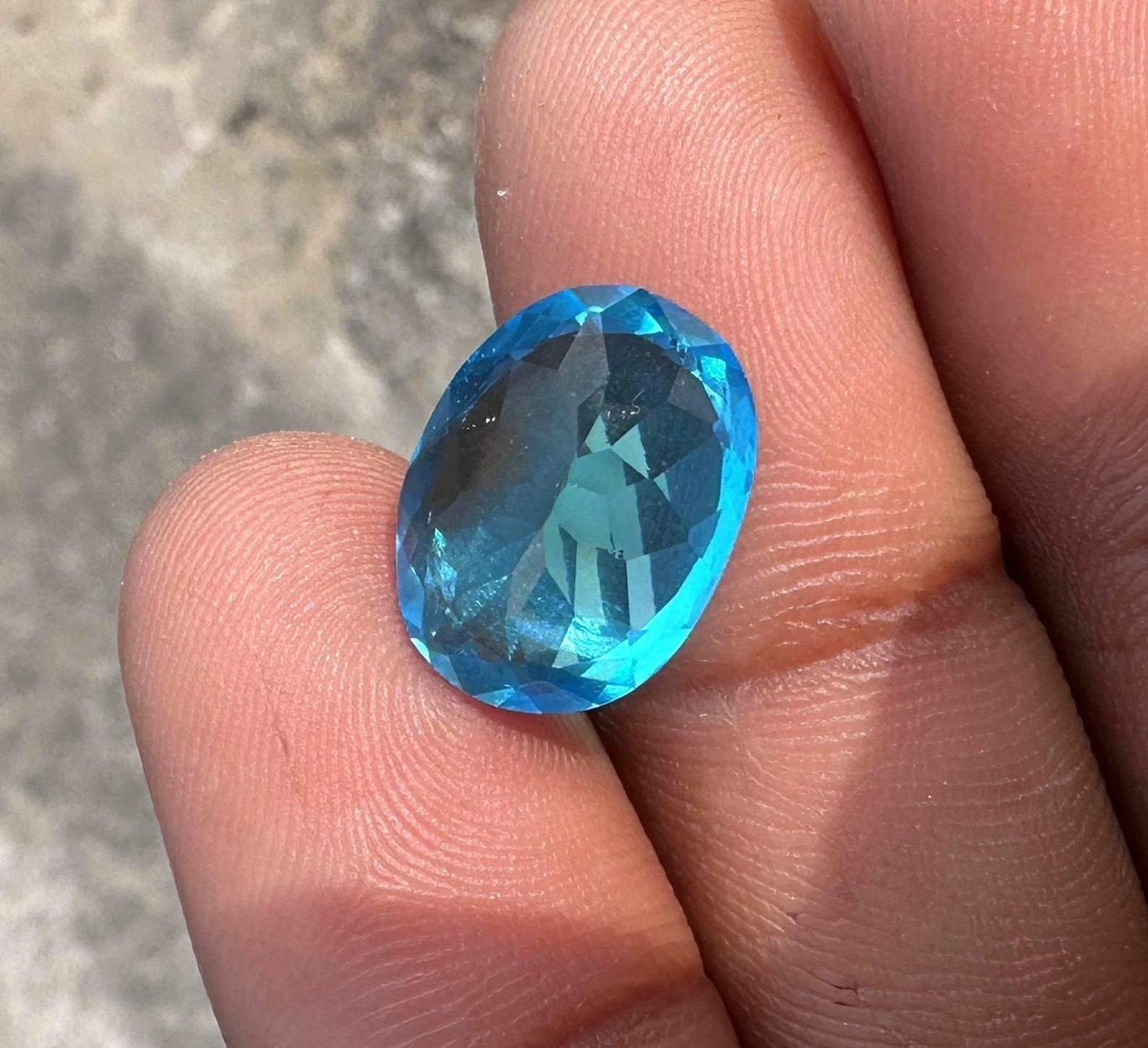 AAA Certified 9.55 Ct Natural Paraiba Tourmaline Blue Oval Cut Loose Gemstone