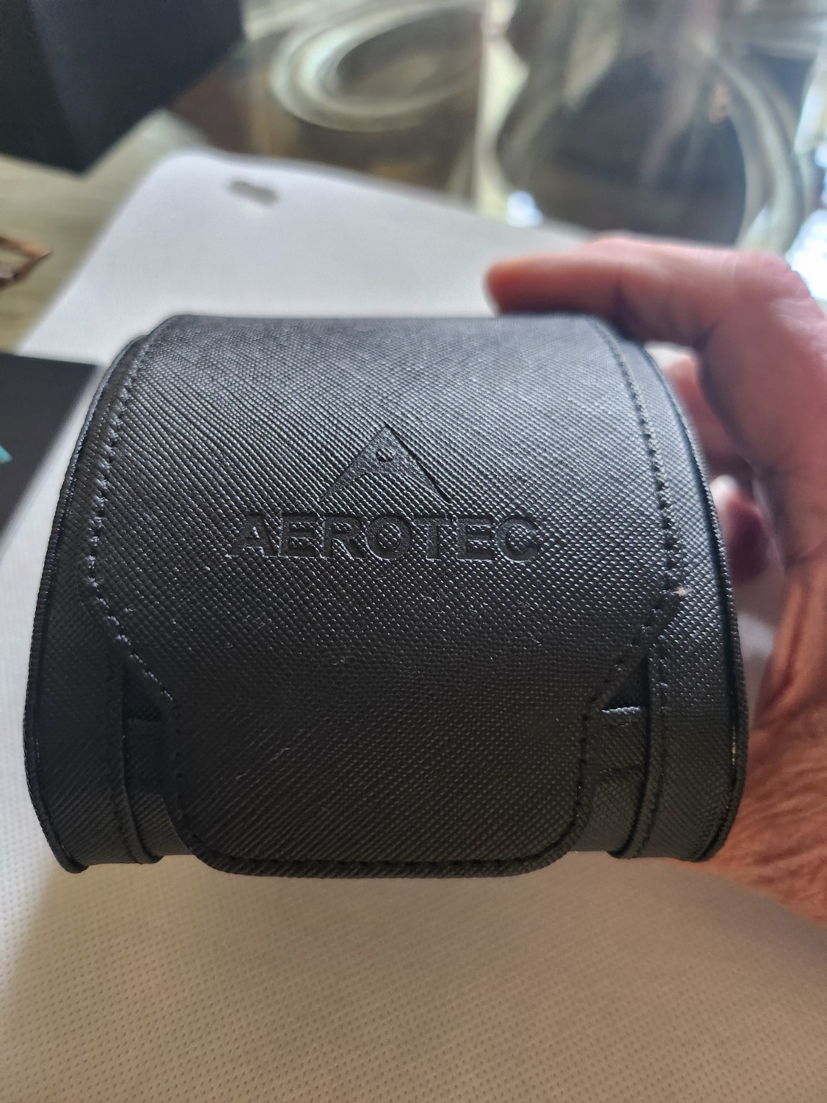 Aerotec Ace Bronze Watch – Vintage Black Dial