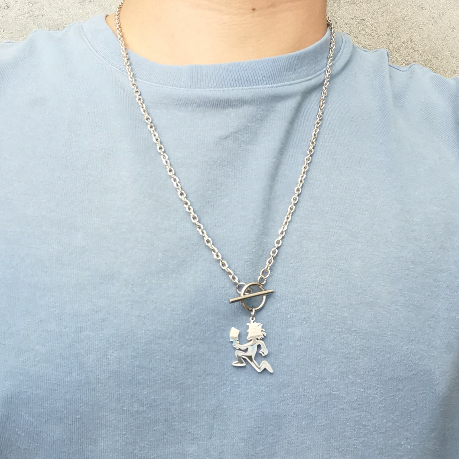 Insane Clown Posse Toggle Clasp hatchemtan Juggalette necklace pendant 16-40inch
