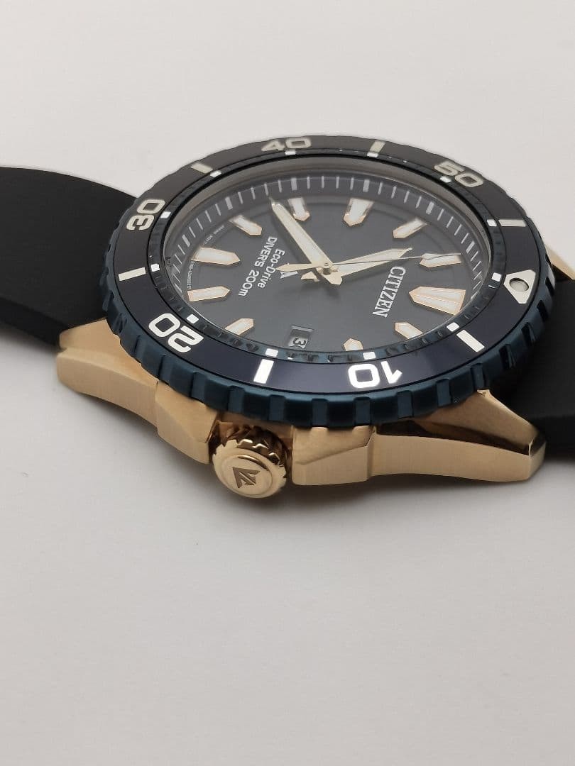 Seiko ProMaster E168-003FR08 Solar Diver 200m Navy Watch