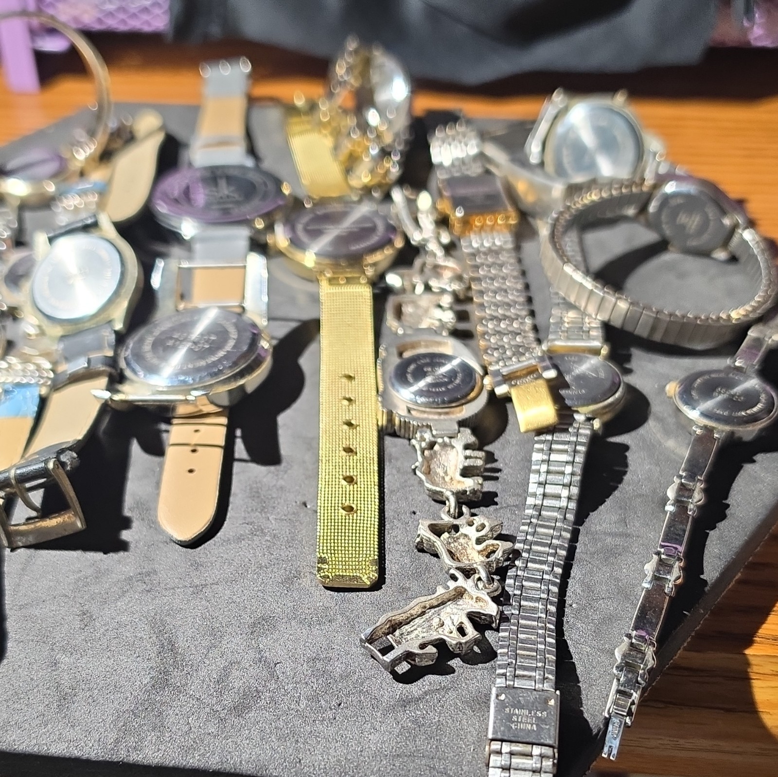 Gitano Mixed Lot of Assorted Unisex Adults Wristwatches Various Styles & Bands