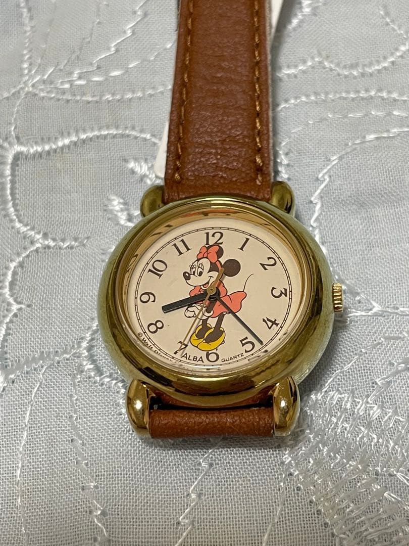 [Deadstock] SEIKO ALBA Minnie Mouse Quartz Women’s Watch