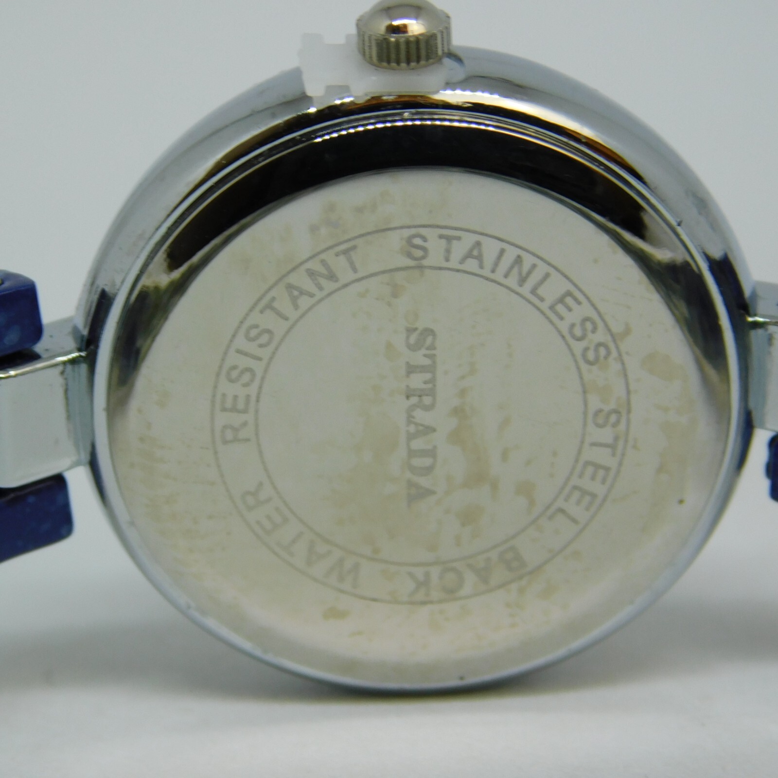 STRADA Two Tone Quartz Analog Women’s Watch Sz. 6 3/4″ New Battery