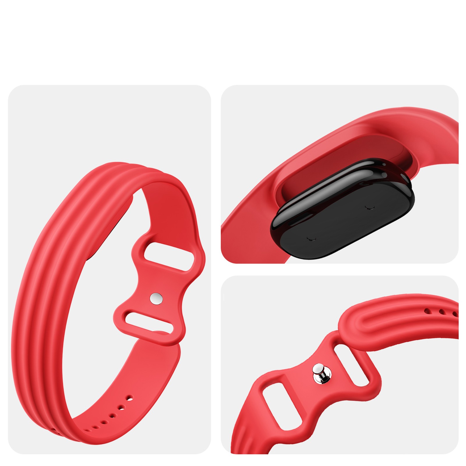 Silicone Sports Band Adjustable Loop Strap For Google Fitbit Air 2026 Bracelet