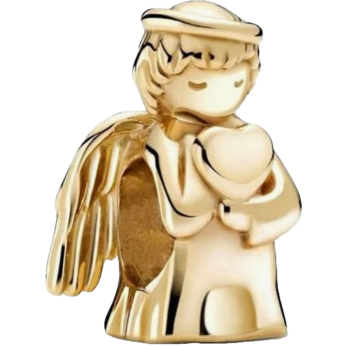 NEW💕Pandora 14k Gold ANGEL OF LOVE Charm RETIRED 759143C00