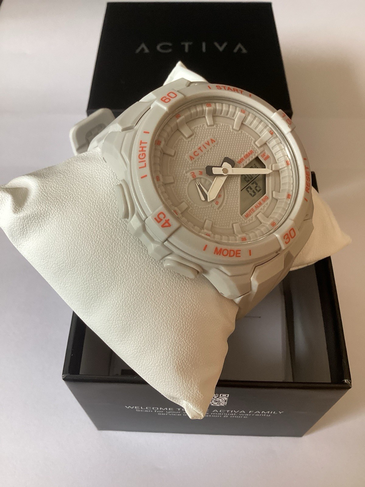 Activa X Invicta Digital Essentials Men’s Watch 53mm Grey ACW2583-002 Brand New