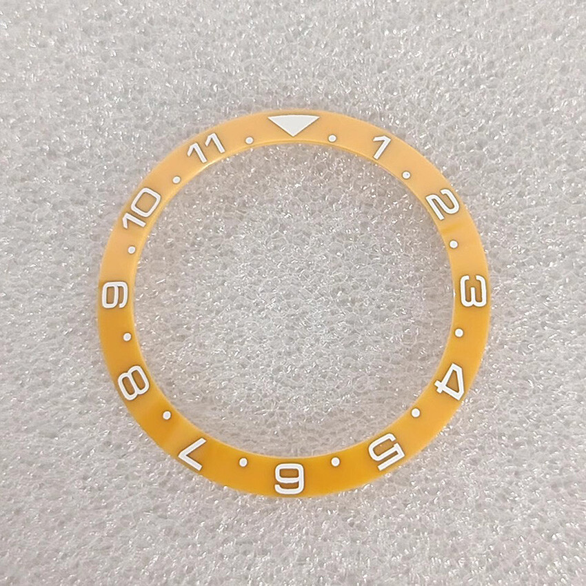 38MM Ceramic Watch Bezel No Luminous Insert Ring Accessory Inner Diameter 30.5MM
