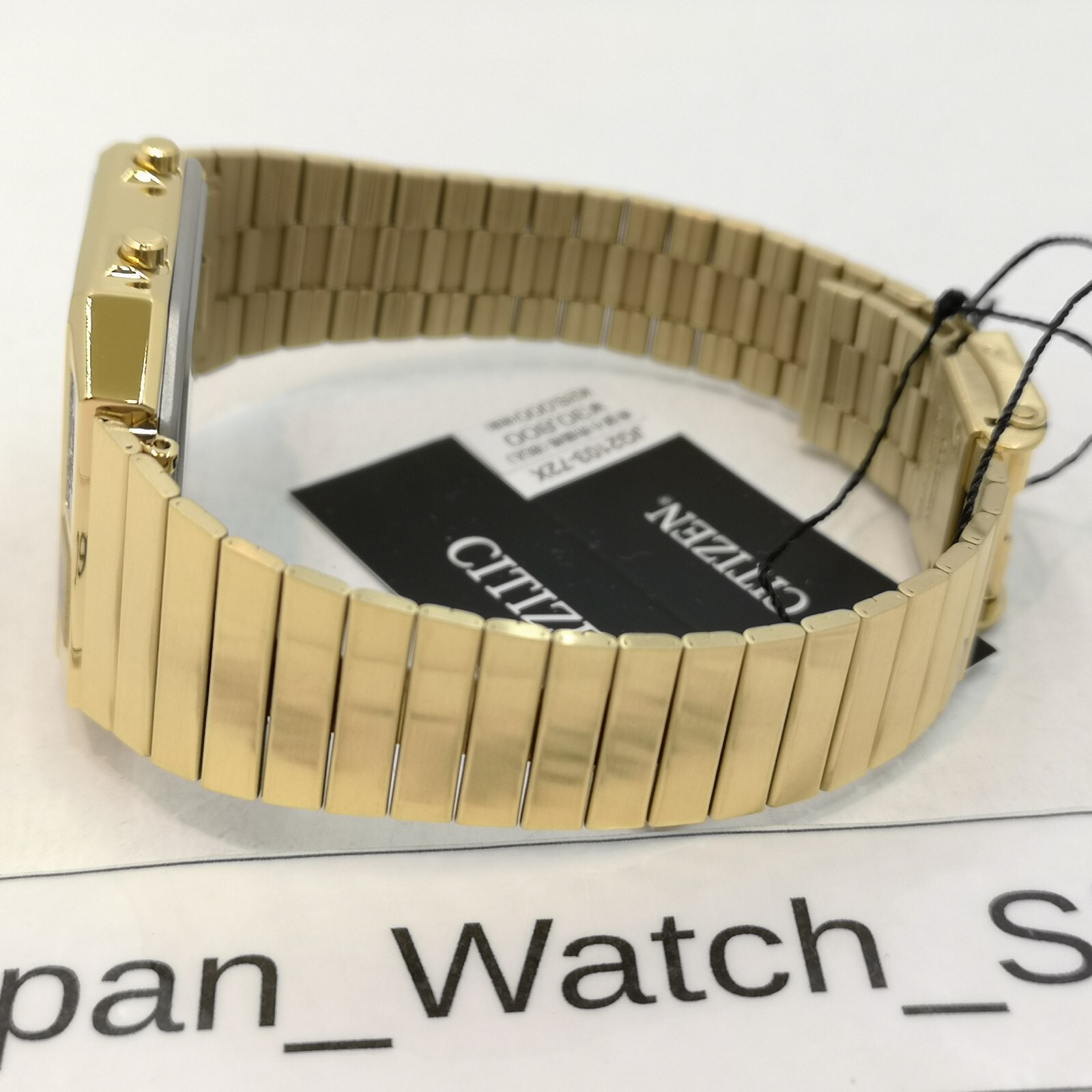 CITIZEN ANA-DIGI TEMP JG2103-72X Brown Gold Reproduction Men’s Watch New in Box
