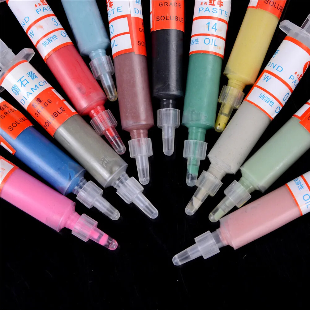 W0.5-W40 Grit Diamonds Abrasive Paste Grinding Polishing Lapping Compound ﻿ ﻿