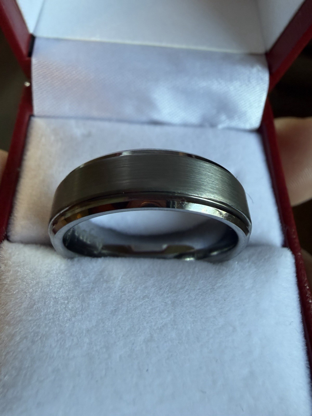 Men’s Tungsten Wedding Band New Size 11