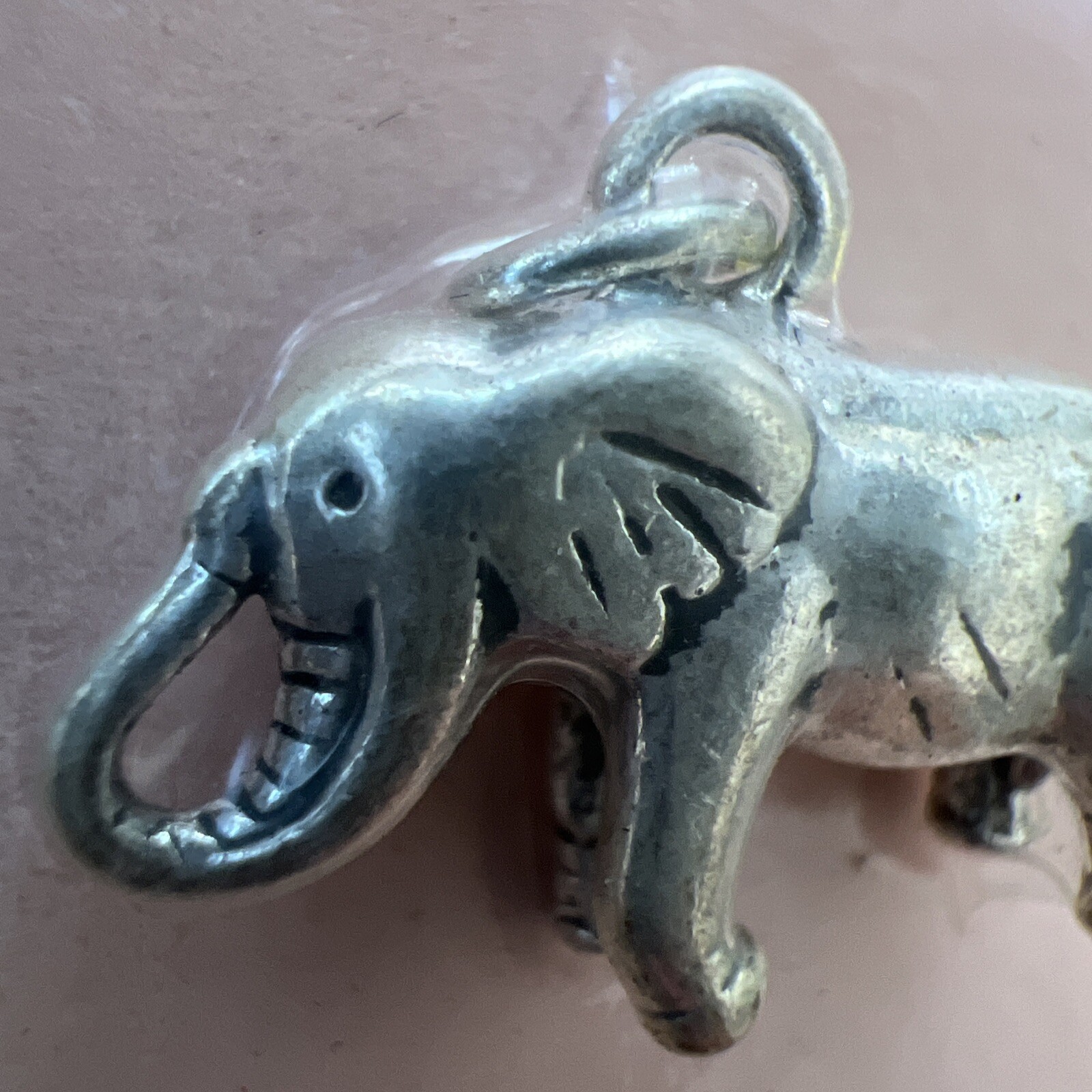 Bliss Beads Charms Elephant Sterling Silver Plated Charm