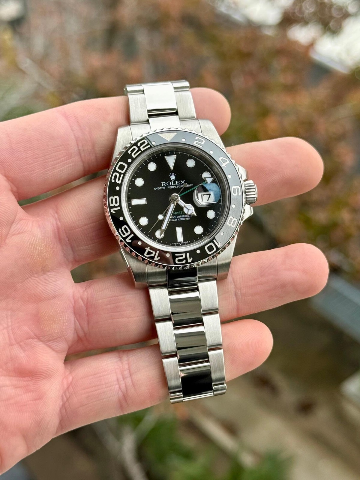 2008 Rolex GMT Master II 116710 Black 40mm – No box No papers